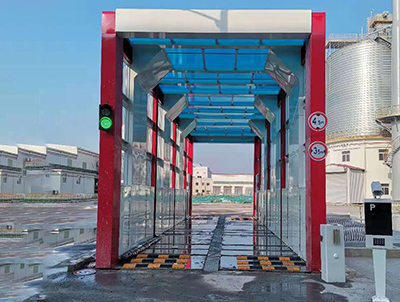 唐山18米龍門(mén)洗車(chē)機(jī)帶風(fēng)干烘干