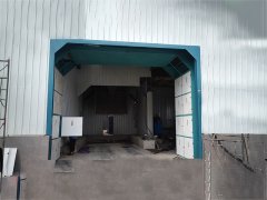 洛陽(yáng)嵩縣2臺(tái)卸料口龍門(mén)洗車(chē)機(jī)